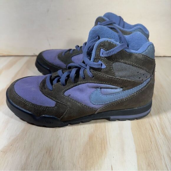 Nike Vintage Purple Brown Hiking Boots Women’s Size 6.5 - Picture 9 of 9